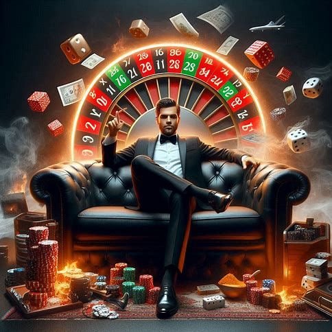 Informasi terkait responsible gaming dan bonus cashback di layar pengguna